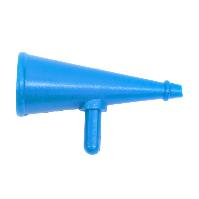 Playmobil blauwe megafoon