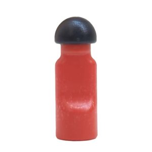 Playmobil 8810 Rode Bidon Drinkfles Tube Rood met Zwarte dop