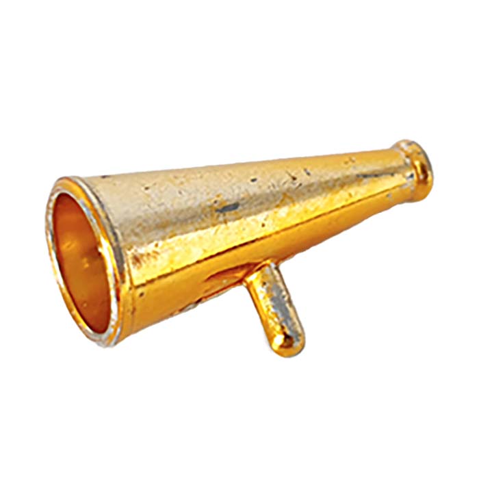 Megafoon Goud Glans finish