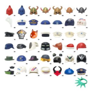Playmobil Specials Deel 1 – Hoed, Pet Kerstmuts, Helm, Masker, Handdoek