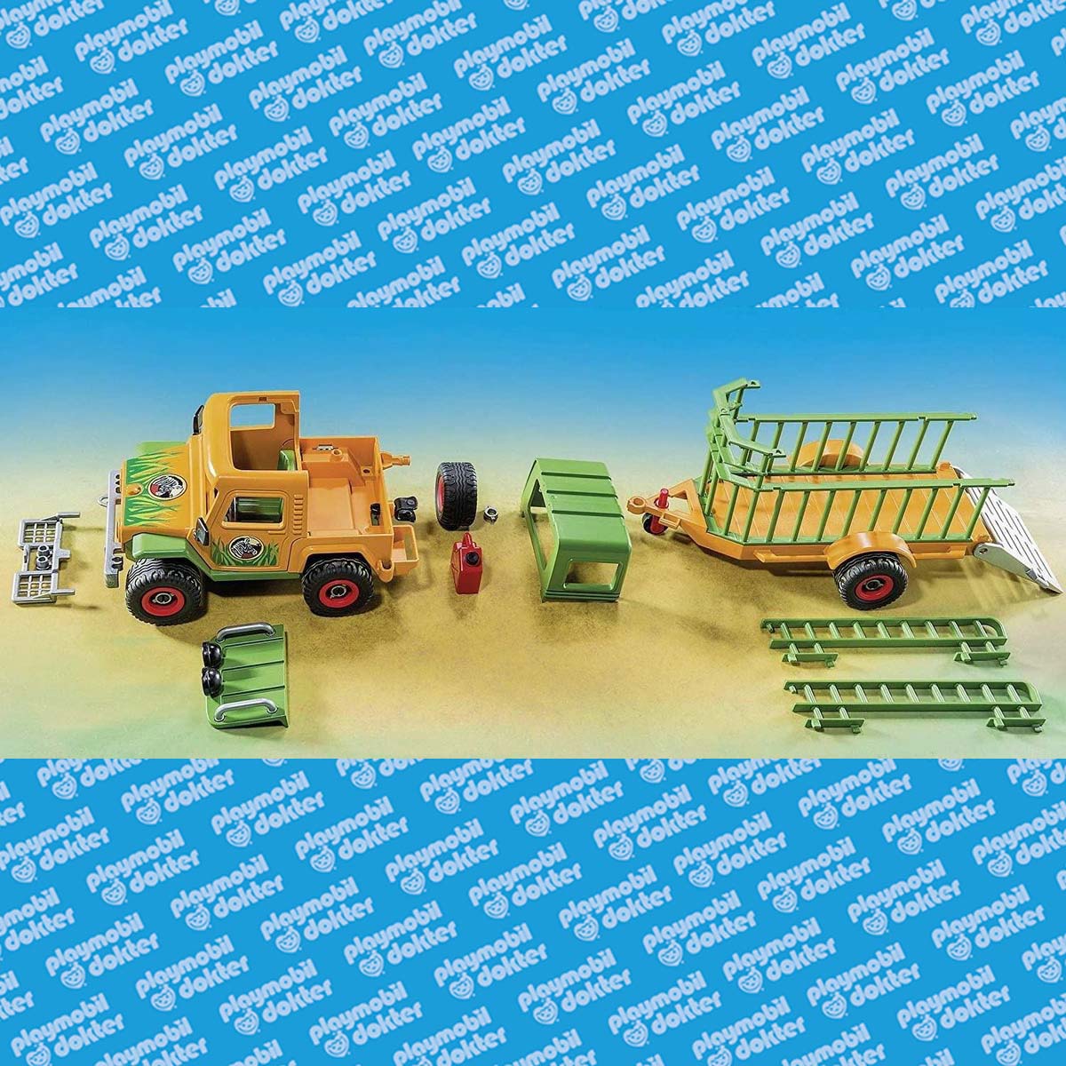 Playmobil 6937 Safari terreinwagen - Afbeelding 5