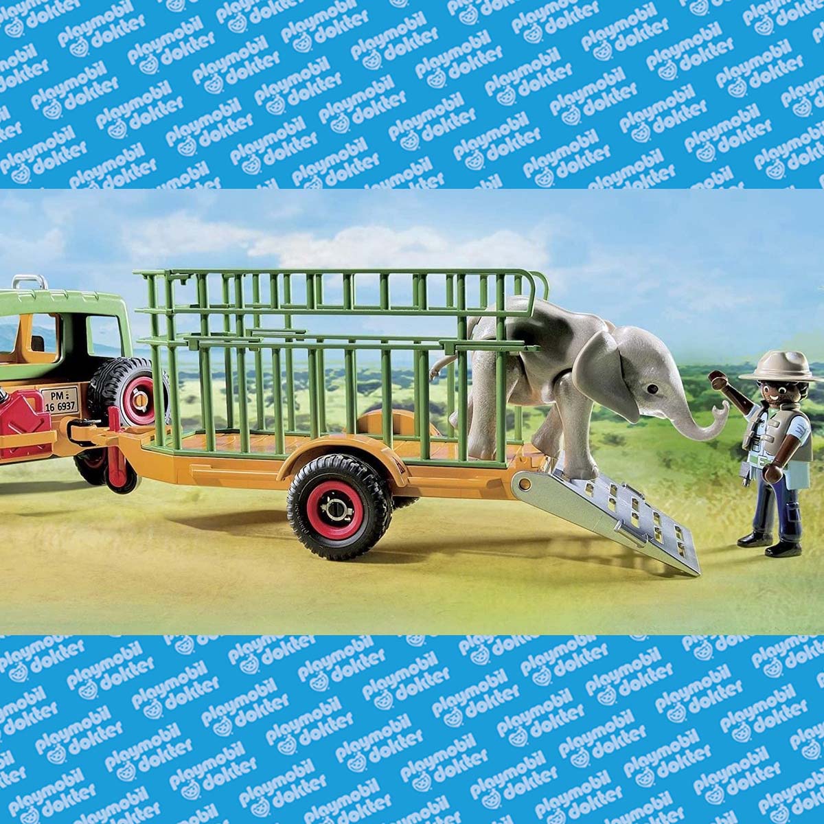 Playmobil 6937 Safari terreinwagen - Afbeelding 4