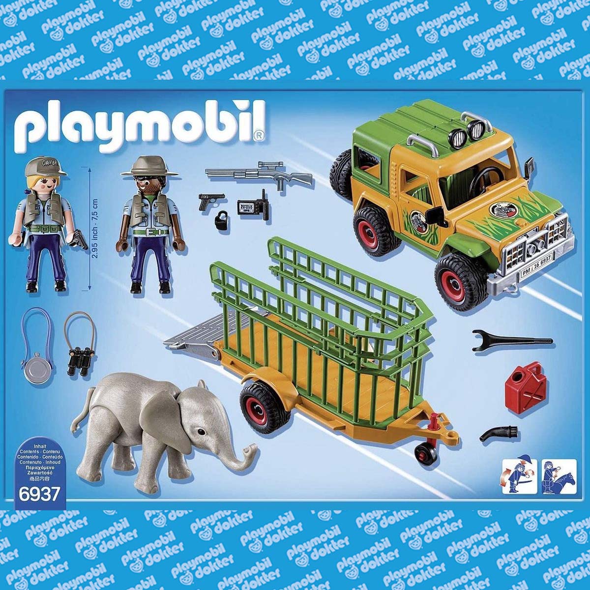 Playmobil 6937 Safari terreinwagen - Afbeelding 3