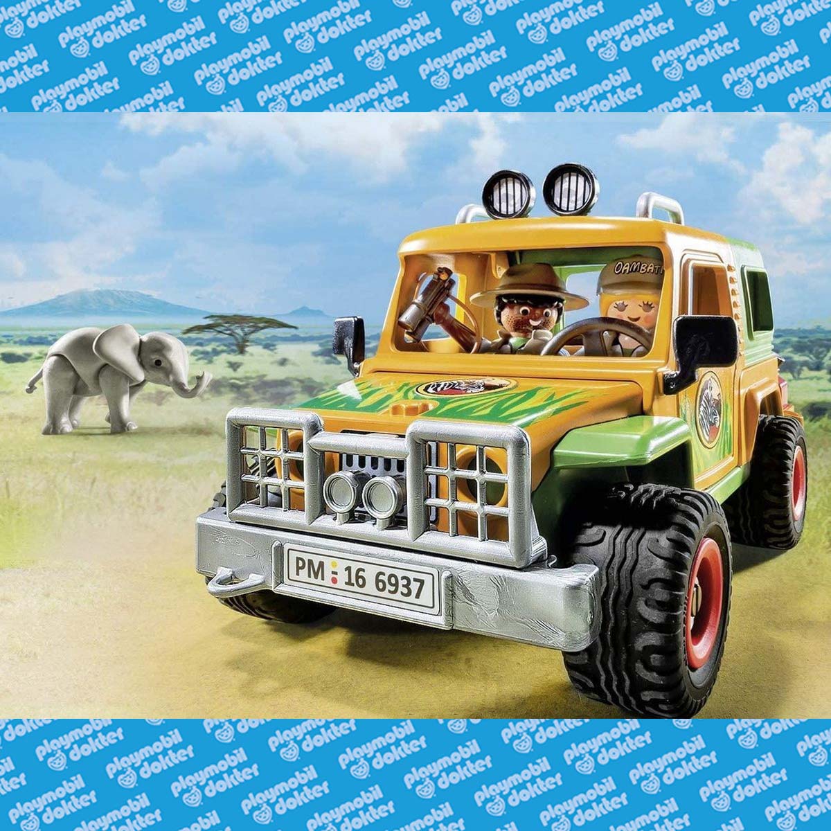 Playmobil 6937 Safari terreinwagen - Afbeelding 2