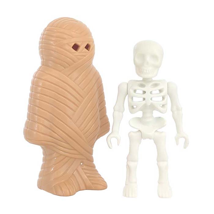 Mummy met Skelet