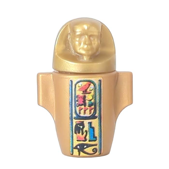 Playmobil Canopisch potdeksel, mannenhoofdvormig