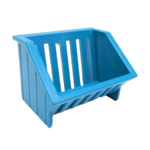 Playmobil afvalcontainer blauw