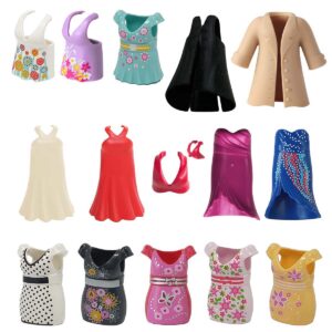 Playmobil Kleding Jas topje zomerjurk Galakleding strapless jurk