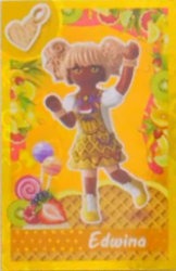 Playmobil Verzamelkaart voor Edwina - Snoepwereld