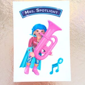 Playmobil Mevrouw Spotlight Roze Tuba