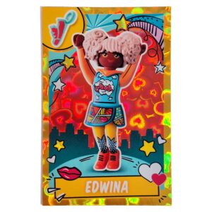 Playmobil Edwina Glitter Verzamelkaart