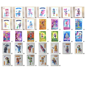 Playmobil Verzamelkaart en Stickers Everdreamerz Deel 2