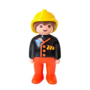 Playmobil Brandweerman met Gele Helm