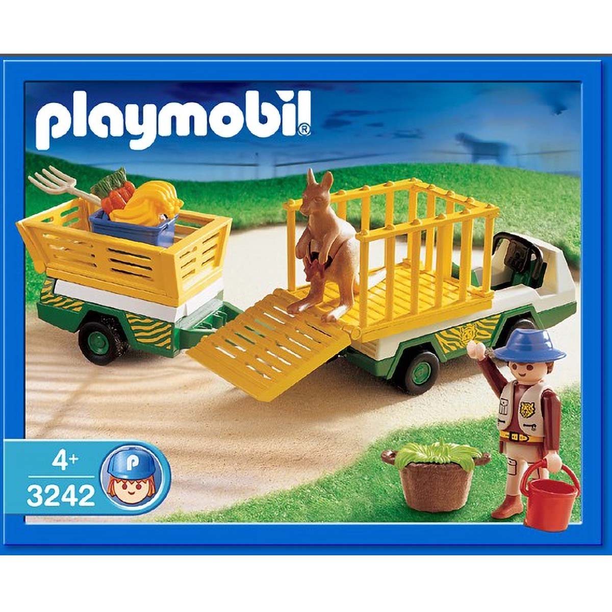 Playmobil 3242 Dierentuin transportwagen