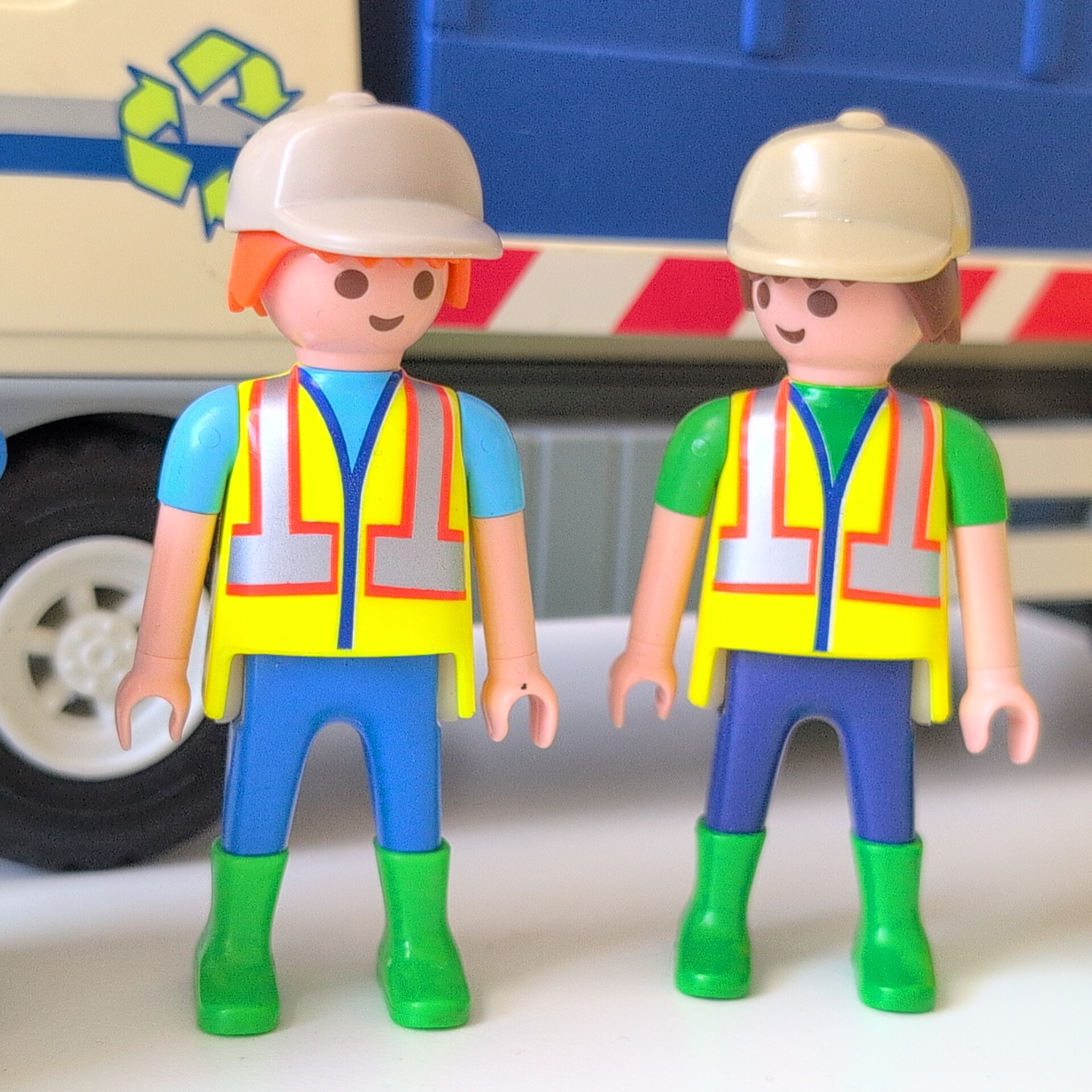 Playmobil 4129 Vuilniswagen B-Kwaliteit - Afbeelding 4