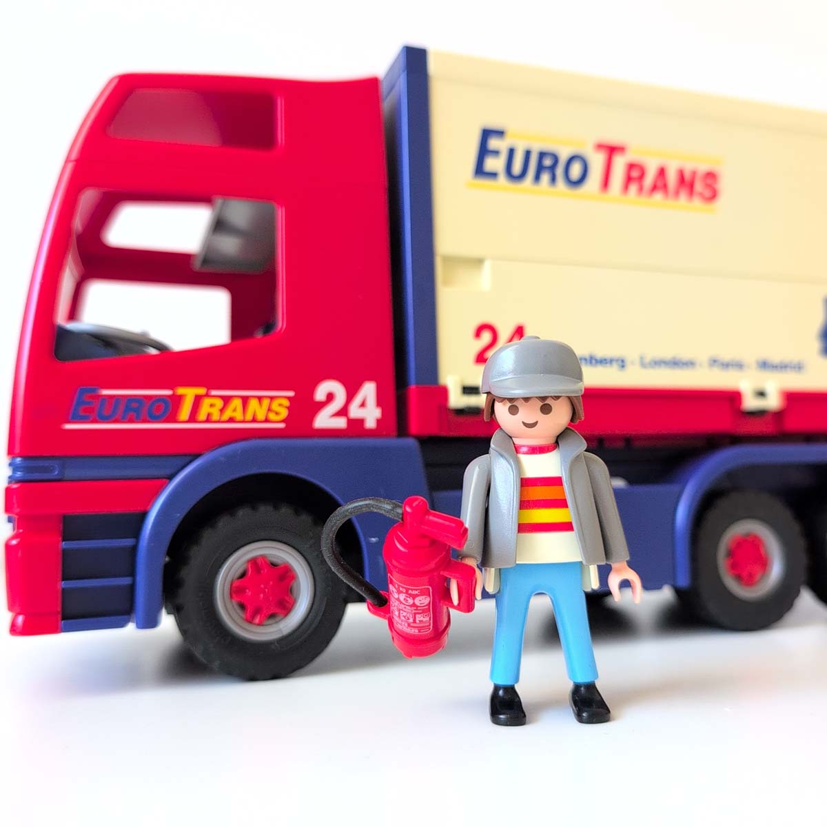 Playmobil 4323 Vrachtwagen en aanhangwagen - Afbeelding 4