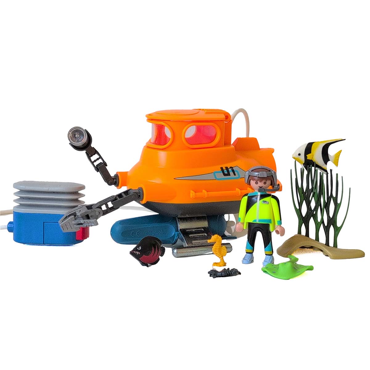 Playmobil 9234 Onderzeeƫr met onderwatermotor - Afbeelding 5