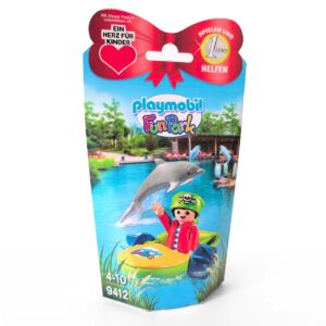 Playmobil 9412 Jongen met dolfijn en waterfiets