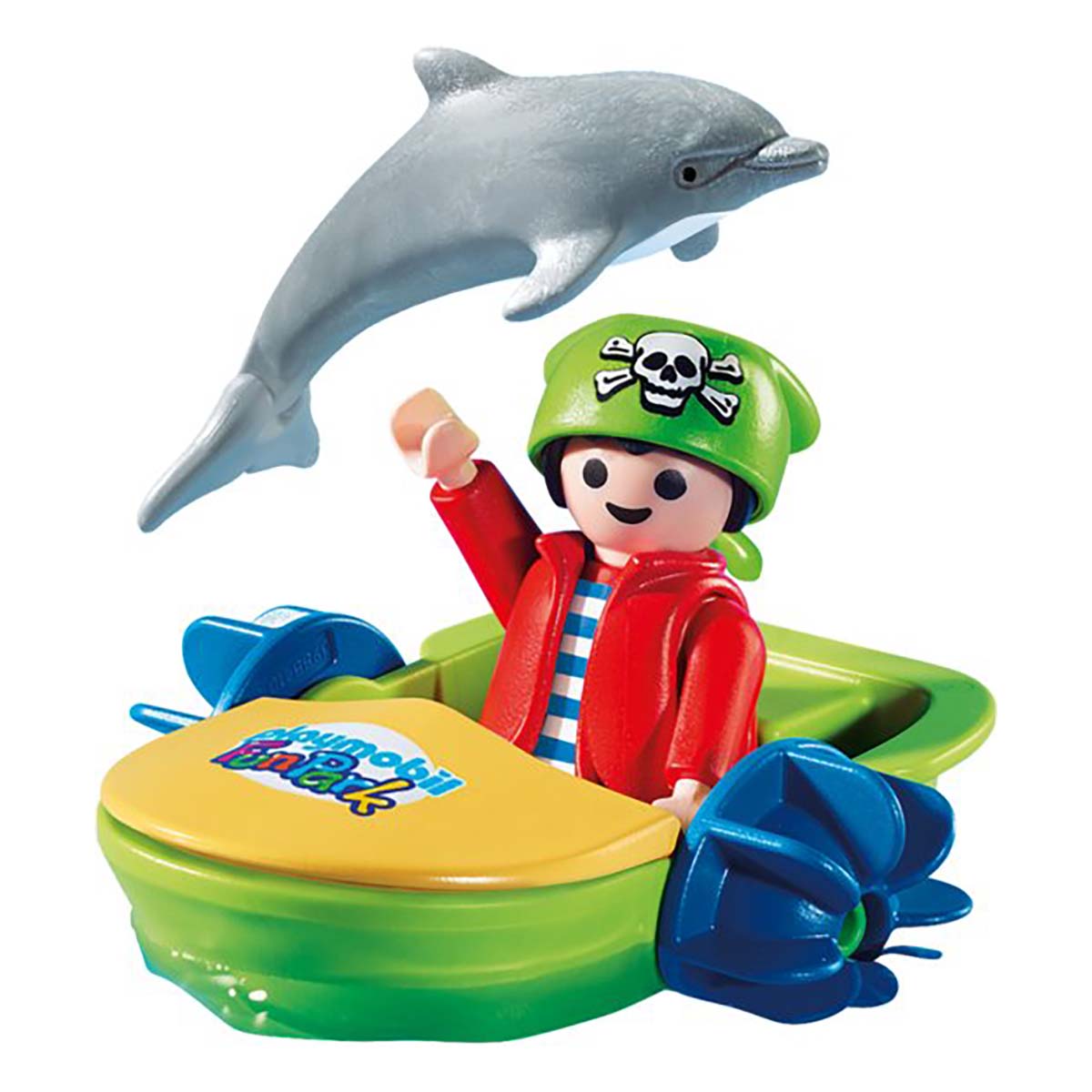 Playmobil 9412 Jongen met dolfijn en waterfiets