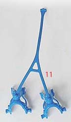 Playmobil Paardentuig Zadelstandaard – Donkerblauw