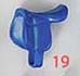 Playmobil Paardentuig Zadel Klein – Donkerblauw