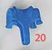 Playmobil Paardentuig Zadelhaak – Donkerblauw