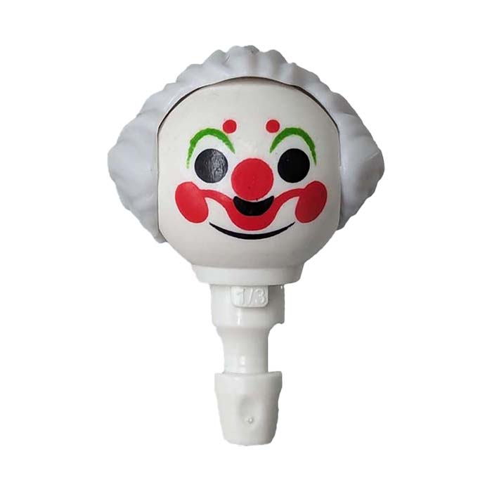 Playmobil Klicky Hoofd Clown – Wit Haar