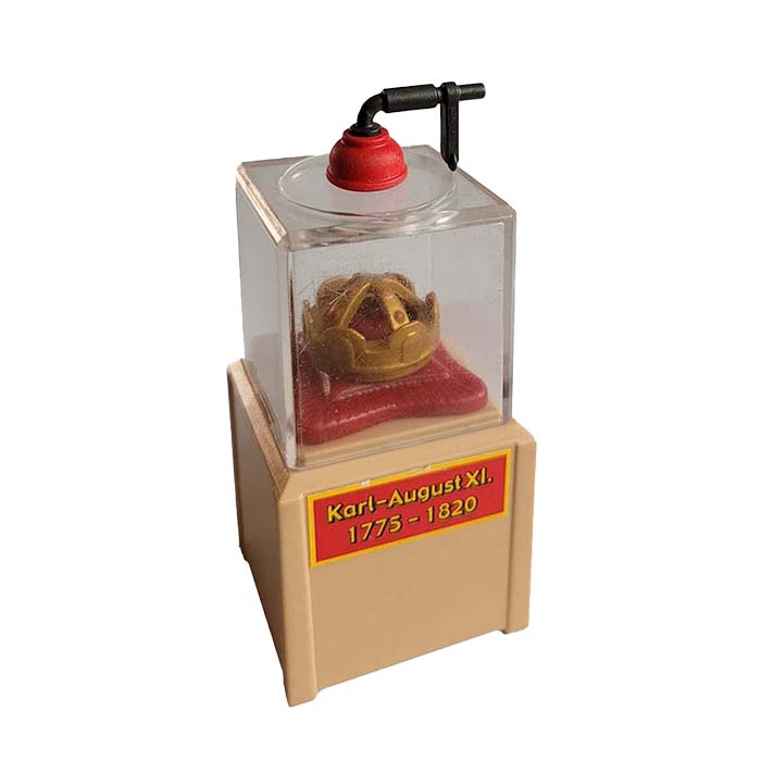 Playmobil Museum Koningskroon Vitrine