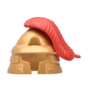 Playmobil Helm, samoerai, gat bovenop met veer