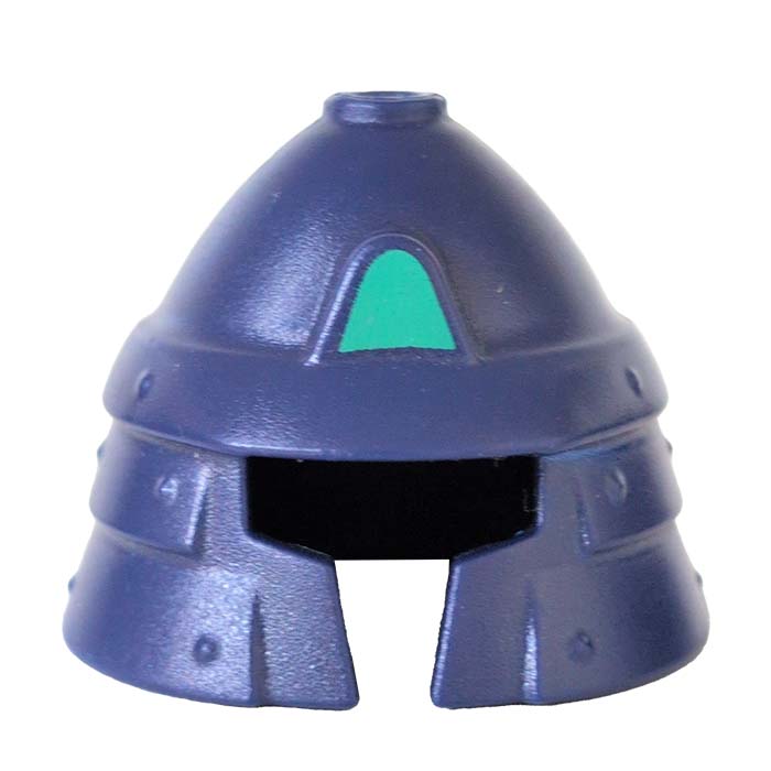 Playmobil Helm, samoerai, gat bovenop voor veer