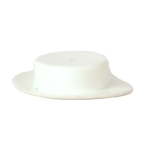 Playmobil wit hoedje plat