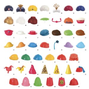 Playmobil hoeden, petten & feestelijke hoofddeksels Circus Collectie