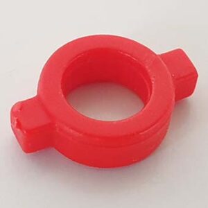 Playmobil Ring met Nokken - Rood - bevestiging voor wiel rood