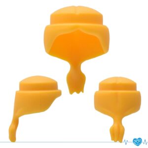 Playmobil Haar Bob Kort - Goudoranje