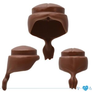 Playmobil Haar Bob Kort - Bruin