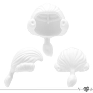 Playmobil Haar Oma Permanent Golvend - Wit