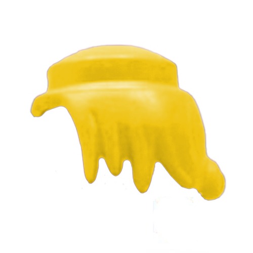 Playmobil Haar Lang Sluik - Geel