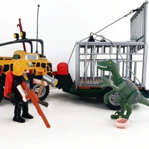 Playmobil 4175 Amfibievoertuig met Deinonychus