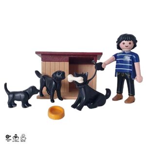 Playmobil Hond met puppies