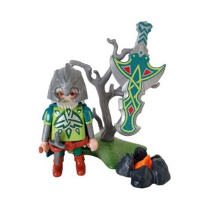 Playmobil Keltische dwerkrijger aan kampvuur
