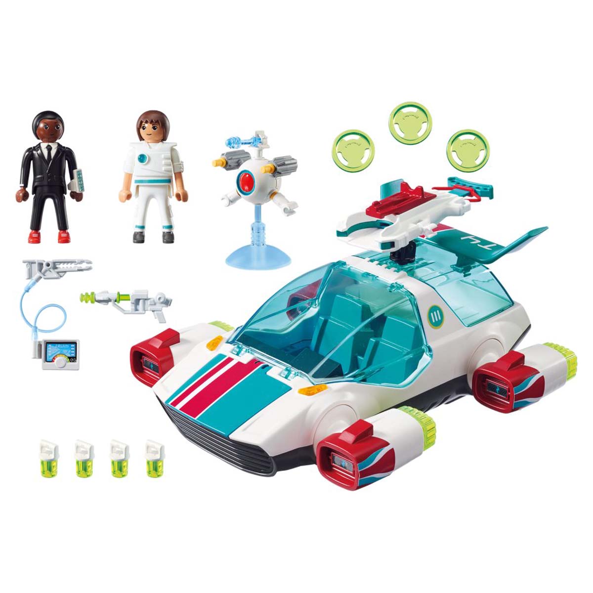 Playmobil 9002 FulguriX met Agent Gene