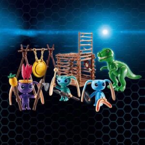 Playmobil 9006 Buitenaardse krijger met T-Rex-val