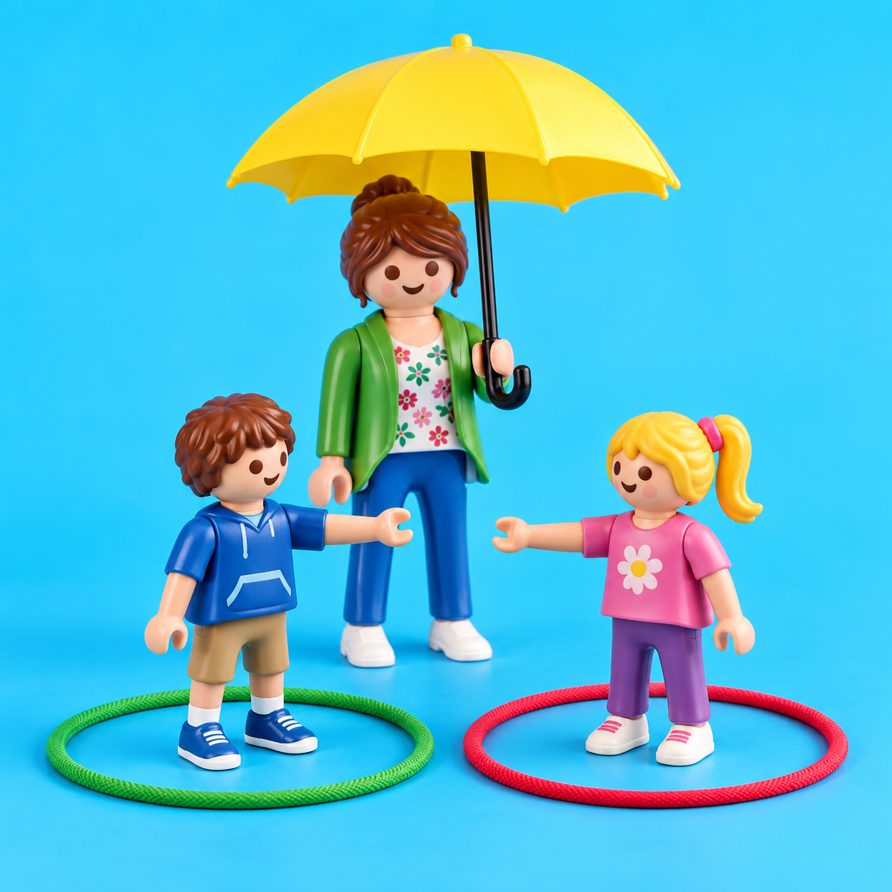 Playmobil-beeld bij coachthema Grenzen & veiligheid