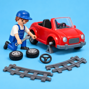Voertuigen Rails Auto Motor