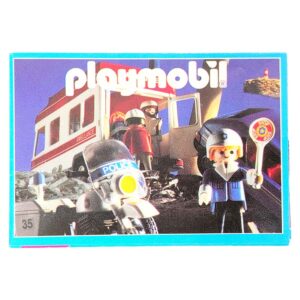 Playmobil Folder Politie Ambulance Redding