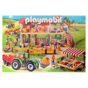 Playmobil Folder Grote Boerderij met Boerenmarkt