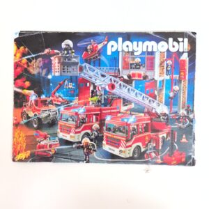 Playmobil Folder Grote Brandweerkazerne met Voertuigen