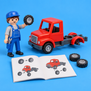Bouwinstructies - Auto's Vrachtwagens
