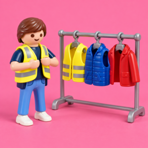 Playmobil Klicky - Kleding Jas Hesje